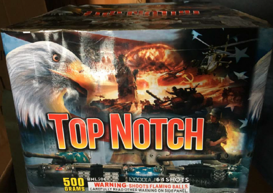 GS Fireworks Recalls Fireworks Due to Violation of Federal